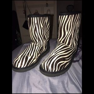 Zebra Stripe Uggs
